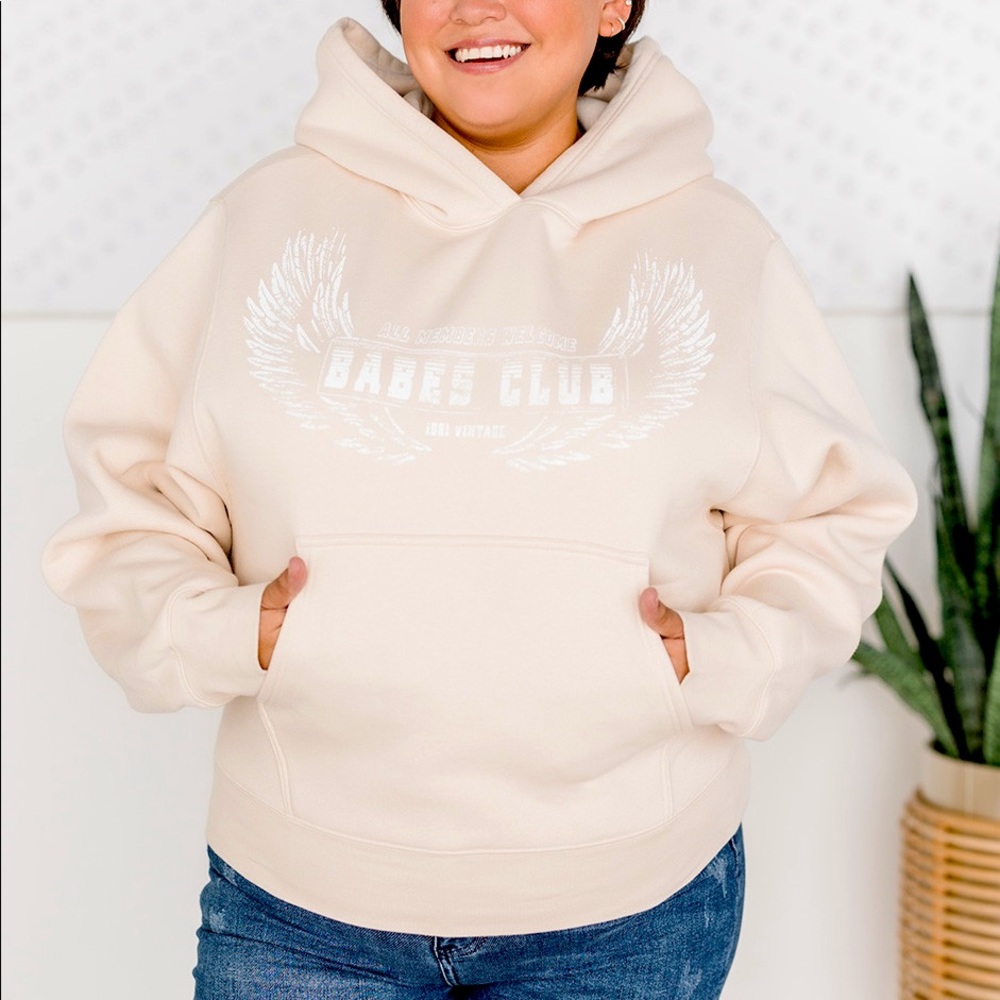 Brunette the Label Babes Club Best Friend Hoodie XS/S